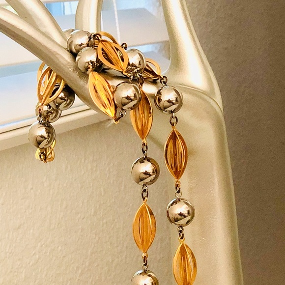 Vintage Modernist Necklace - Picture 1 of 9